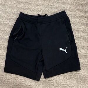 Puma Men's Black Athletic Shorts